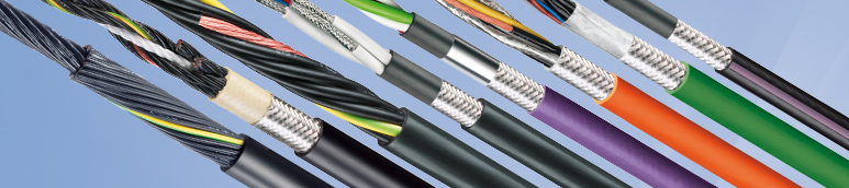Traxline cables for cable carriers