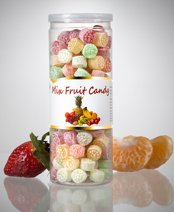 Mix fruit candy