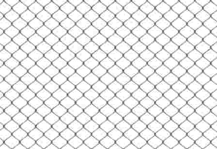 Iron fencing mesh