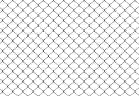 Iron fencing mesh