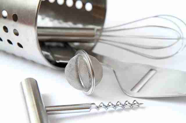 Stainless steel utensils
