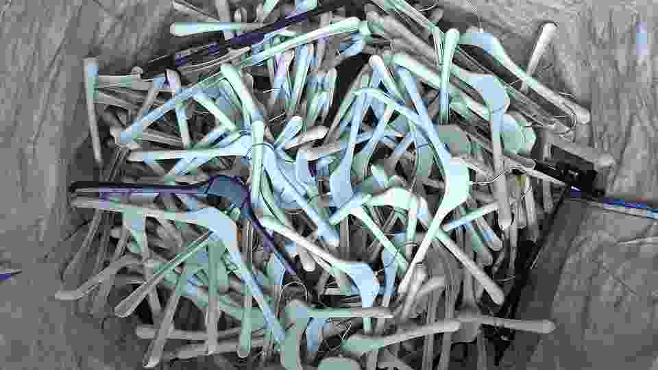 Plastic hangers