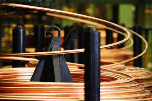 Copper coils