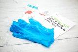 Plastic hand gloves 