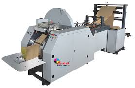 Paper bag making machine