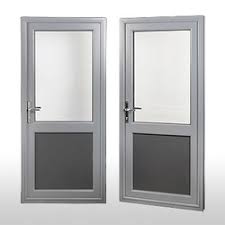 Aluminium doors