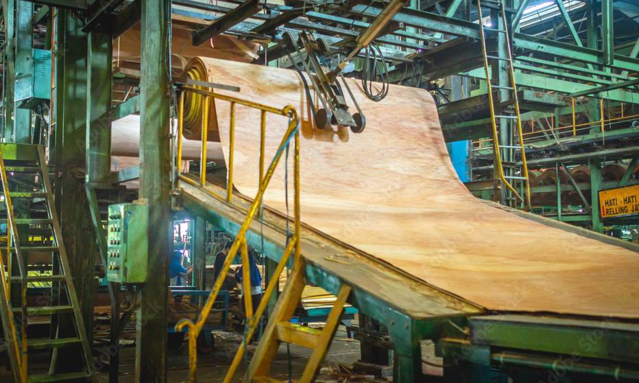 Plywood & veneer processing machines & equipments