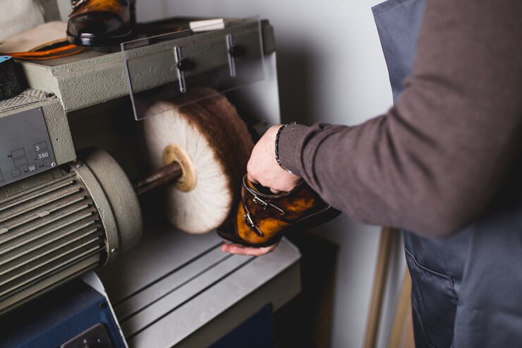 Agata polishing machine