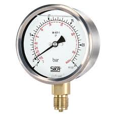 Oil pressure gauge