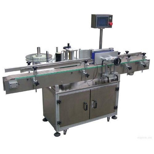 Automatic vertical sticker labeling machine