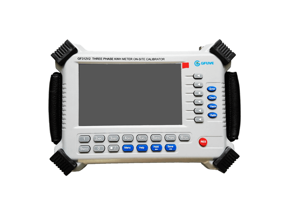 Gf312v2 portable three phase multifunction watt-hour meter calibrator