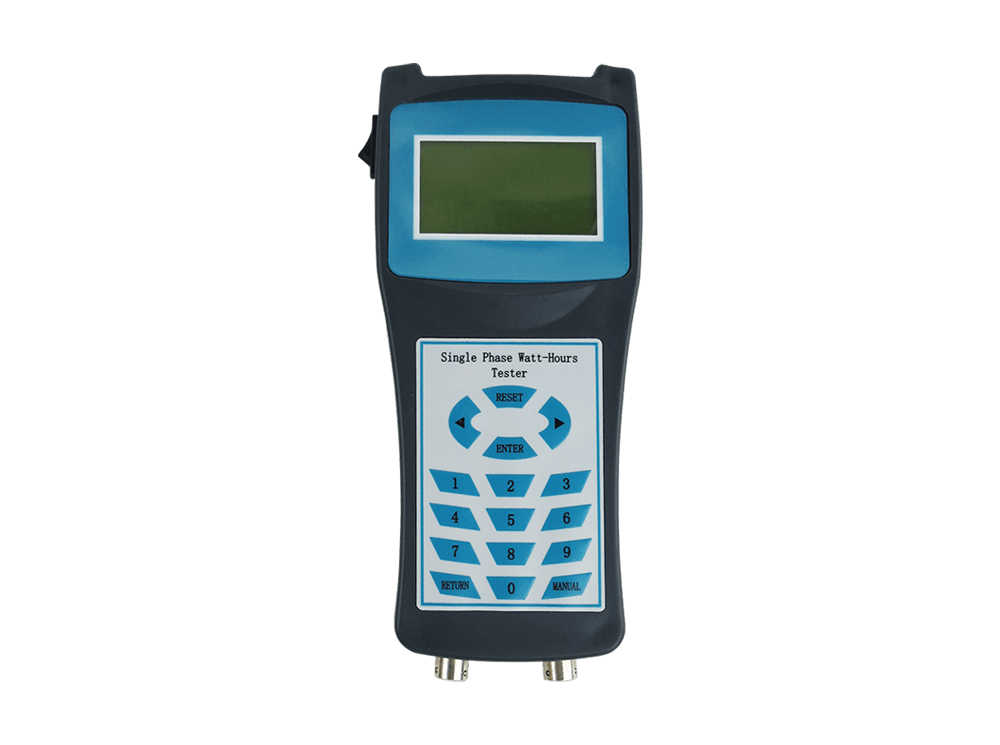 Gf112 handheld single phase watt-hour meter tester