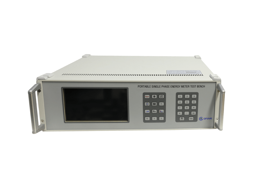 Gf102 portable single phase energy meter test bench