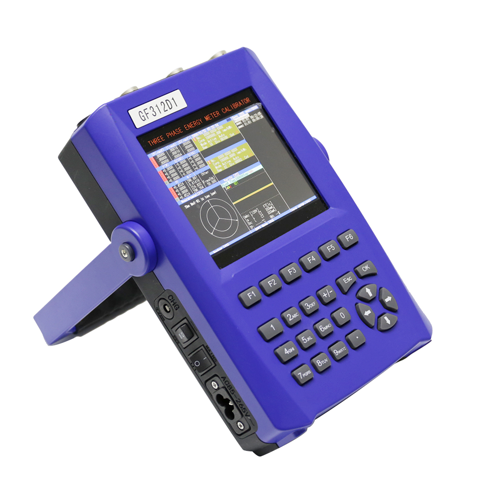 Gf312d1 handheld three phase energy meter calibrator