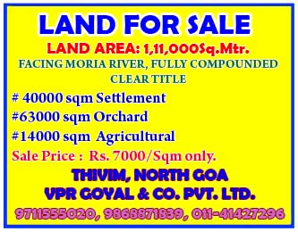 Land for sale