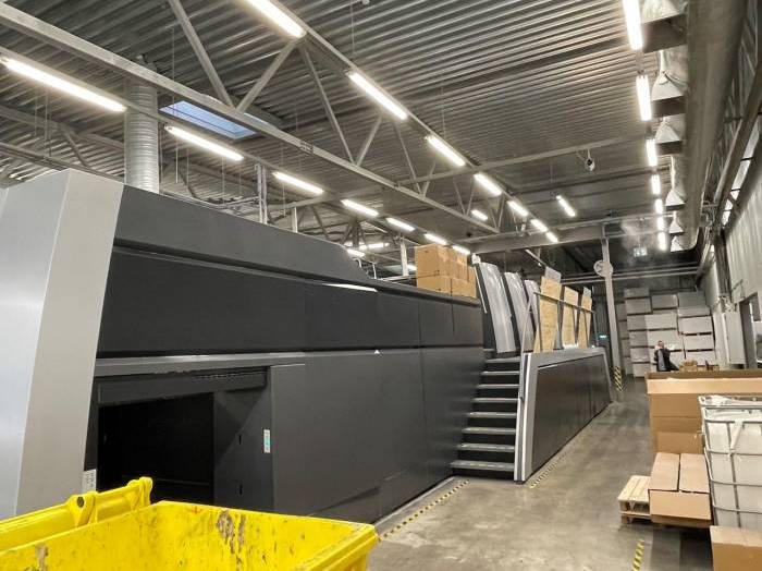 Used printing machinery