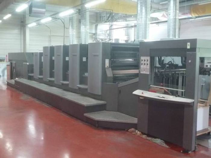Used printing machinery