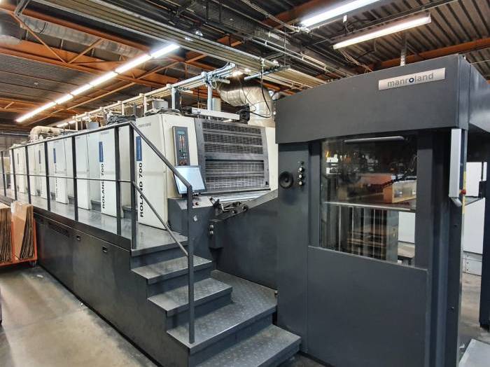 Used printing machinery