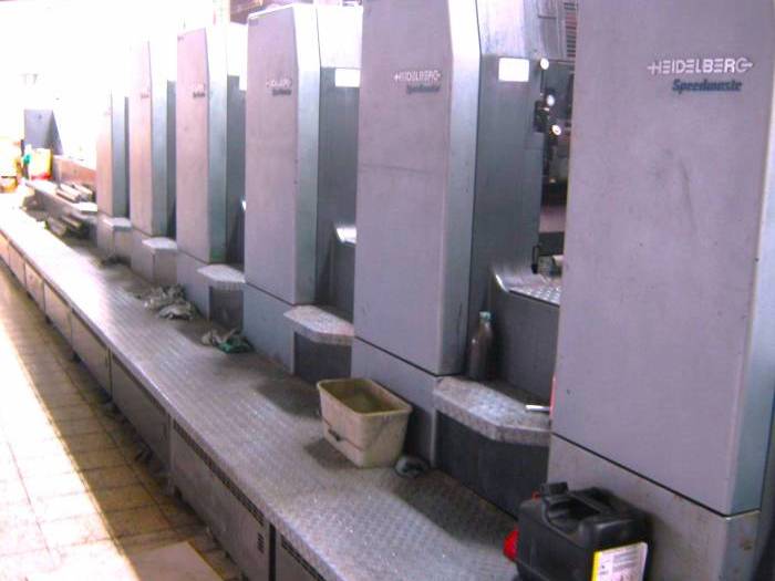 Used printing machinery