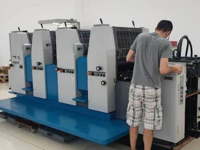 Used printing machinery