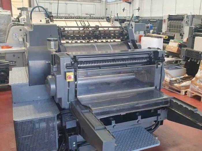 Used printing machinery