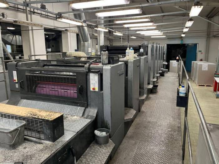Used printing machinery
