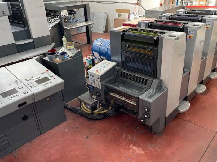 Used printing machinery