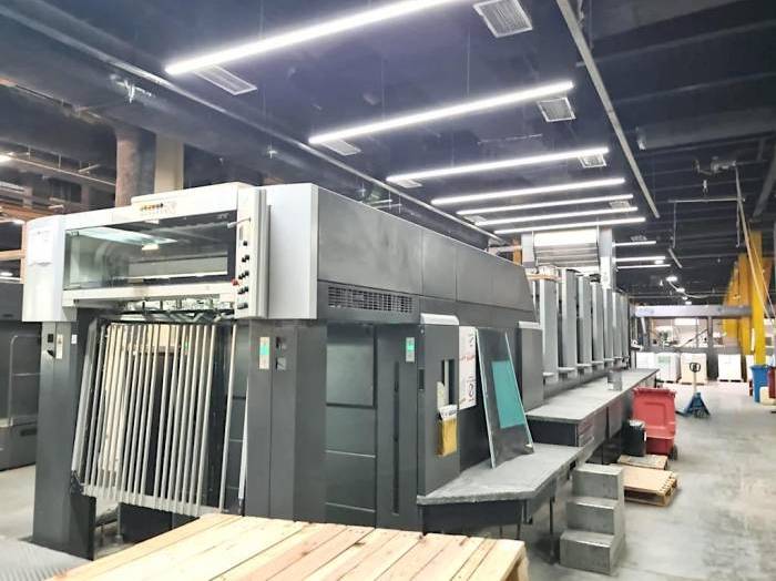 Used printing machinery