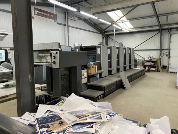 Used printing machinery