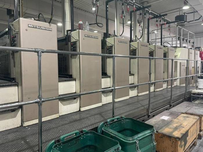 Used printing machinery