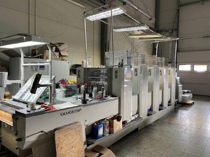 Used printing machinery