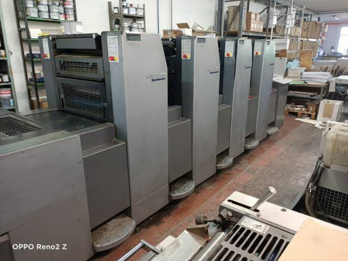 Used printing machinery