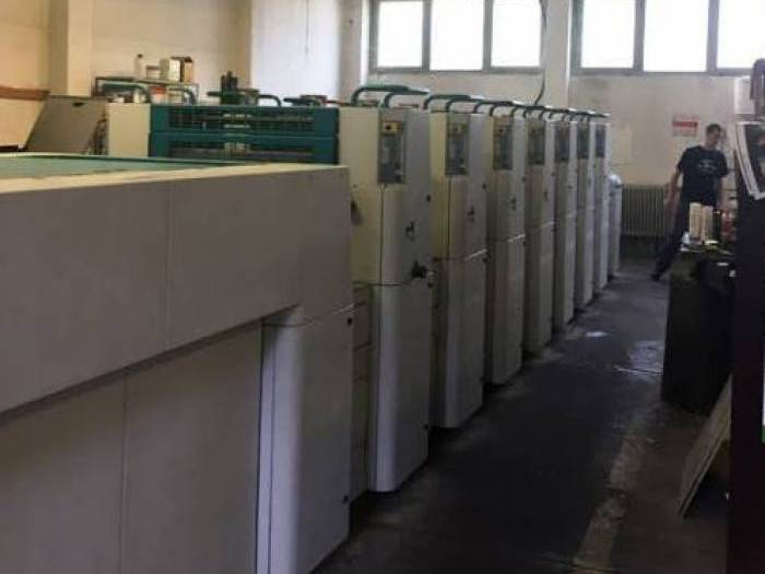 Used printing machinery