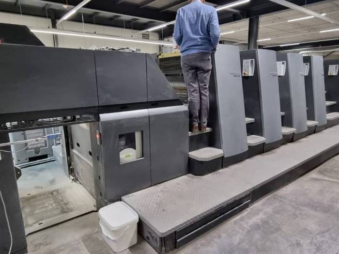 Used printing machinery