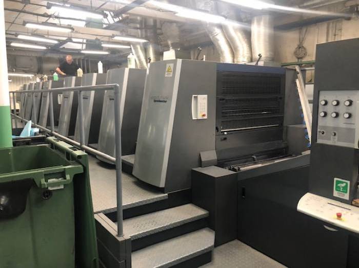 Used printing machinery