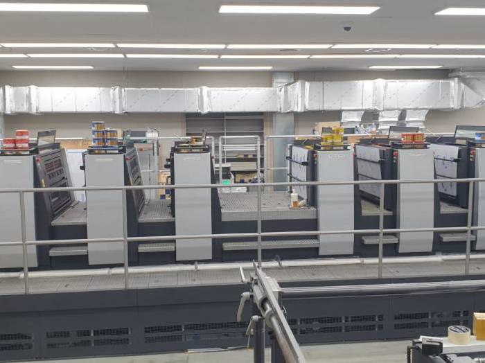 Used printing machinery