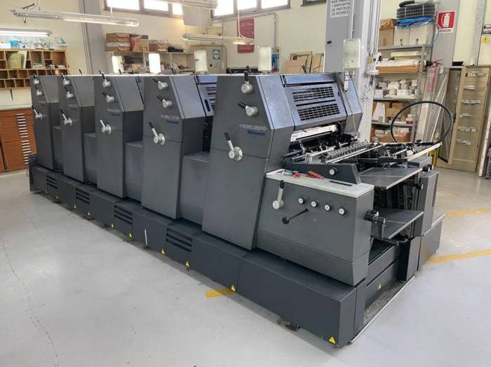 Used printing machinery