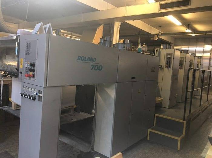 Used printing machinery