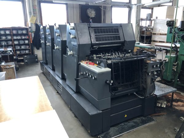 Used printing machinery