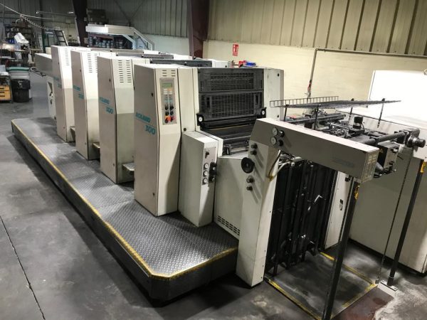 Used printing machinery