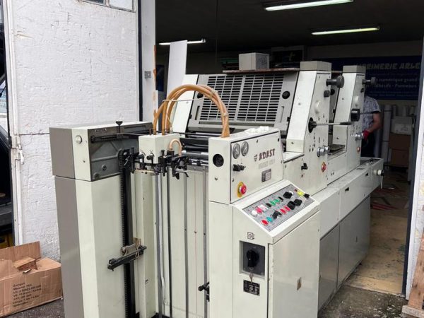 Used printing machinery