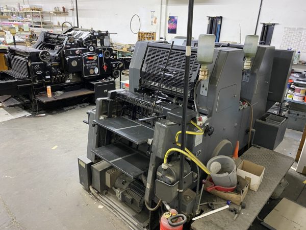 Used printing machinery