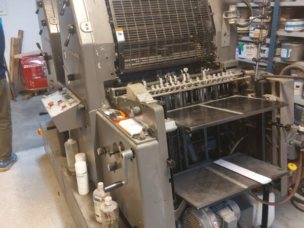 Used printing machinery