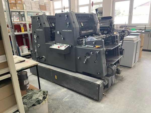 Used printing machinery