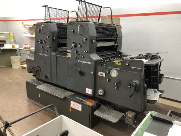 Used printing machinery