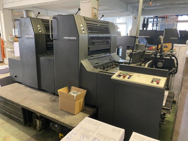Used printing machinery
