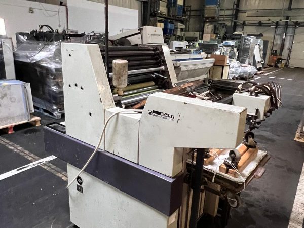 Used printing machinery