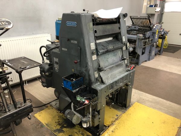 Used printing machinery