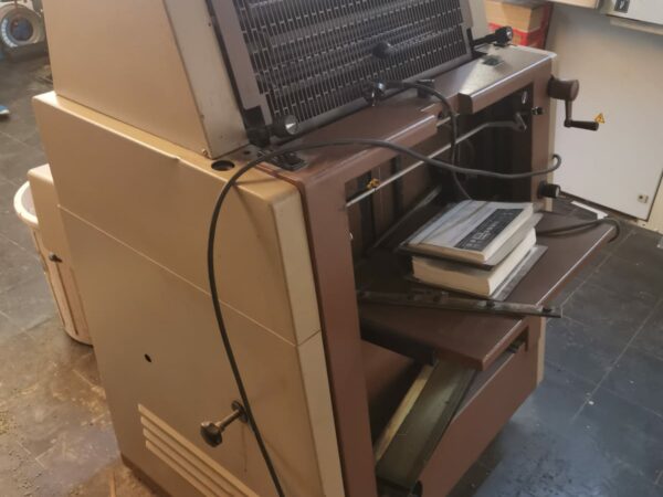 Used printing machinery