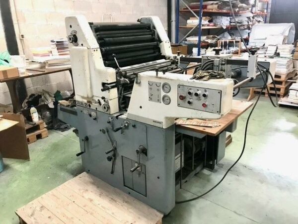 Used printing machinery
